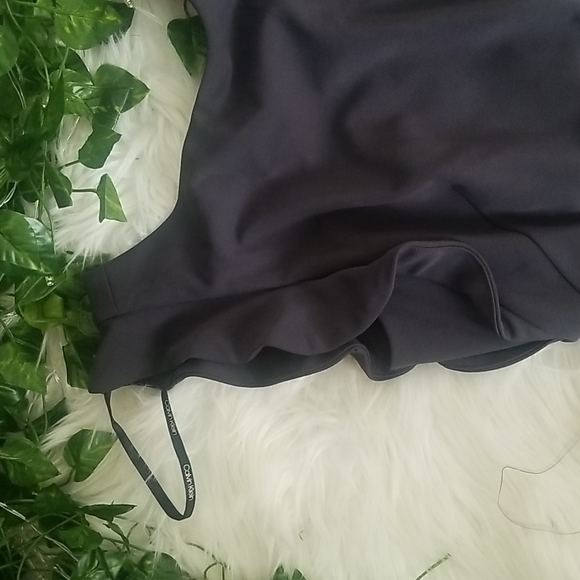 Calvin Klein Ruffle Sleeve sheath dress size 4 new with tags - Picture 6 of 8